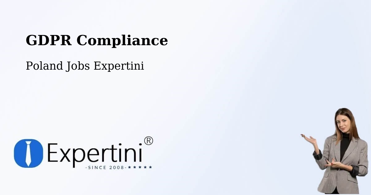 EU GDPR Compliance Statement – Okonek - Poland Jobs Expertini