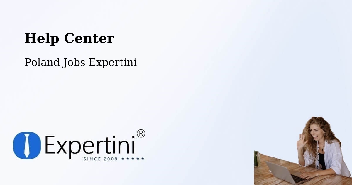 Help Center – Okonek - Poland Jobs Expertini
